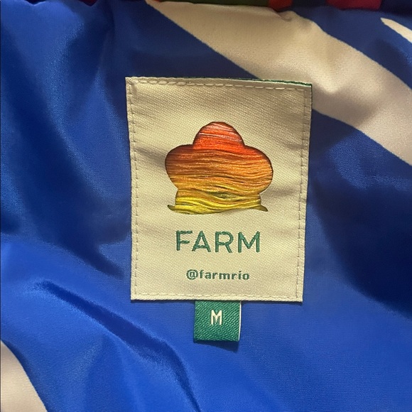 Farm Rio Blue Toucans Ski Jacket.New without tag - Picture 12 of 16